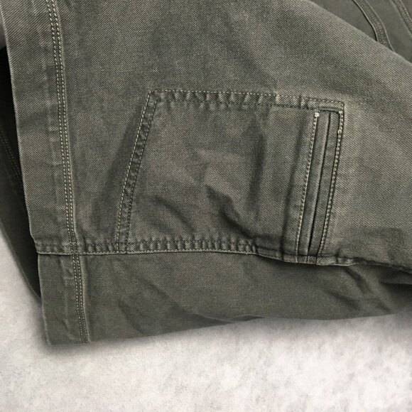 Marmot Men Cargo Shorts size 38 Gray Tech Work Trail Gusset Cotton Stretch Blend - Picture 10 of 15